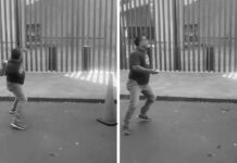 VIDEO: Manifestantes en México arrojan huevos contra la Embajada de EE.UU. en apoyo a Venezuela