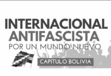 Internacional Antifacista en Bolivia denuncia agresión a Venezuela
