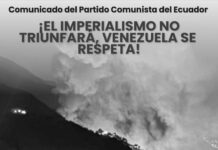 ¡El imperialismo no triunfará, Venezuela se respeta!