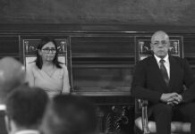 Las primeras palabras de Delcy Rodríguez como presidenta encargada de Venezuela