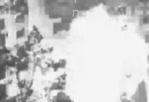 Ataque masivo de drones ucranianos contra edificios residenciales de una ciudad rusa