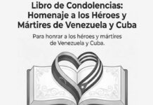Honran en Cuba a caídos en defensa de Venezuela