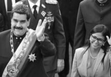 Venezolanos con Delcy y contra la intervención militar estadounidense