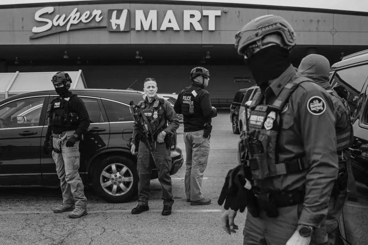 Los supermercados son el coto de caza de la policía estadounidense de emigración