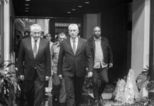 Díaz-Canel recibe al ministro del Interior ruso en La Habana