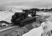 Así opera el tanque-excavadora blindado ruso capaz de operar en escenarios de guerra nuclear