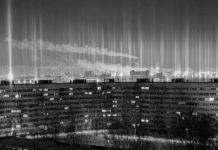 Pilares de luz y auroras boreales: el espectáculo de luz que ‘hechizó’ San Petersburgo