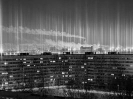 Pilares de luz y auroras boreales: el espectáculo de luz que ‘hechizó’ San Petersburgo