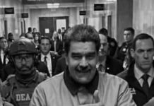 El brutal secuestro del Presidente de Venezuela Nicolás Maduro.