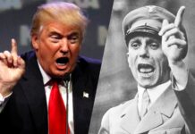 Goebbels sigue vigente en EEUU e Israel.