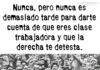 La izquierda clasista no es la verdadera izquierda.