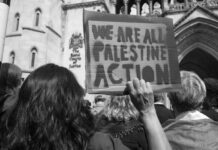 La prohibición de Acción Palestina en Reino Unido ha sido declarada ilegal