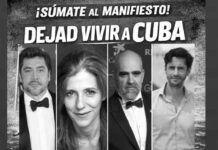 Cientos de firmas en Manifiesto por Cuba en España