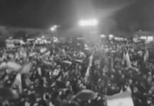 «Sin sumisión, sin rendición, guerra a EE.UU.»: Manifestantes llenan las calles de Teherán