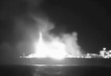 Ucrania incendia un buque ruso que transportaba gas frente a las costas de Malta