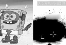 Psicópatas de la Casa Blanca meten a Bob Esponja en un video de ataques «sin remordimientos» contra Irán