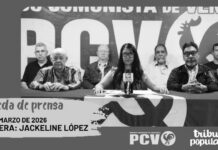 PCV denuncia cuatro años sin aumento salarial y alerta sobre reformas laborales regresivas
