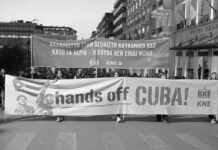 Destacan manifestación de solidaridad con Cuba en Atenas