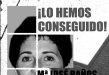 Se consigue el tercer grado para María José Baños y, tras 16 días, Marcos Martín Ponce finaliza su huelga de hambre