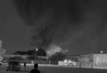 Dron kamikaze iraní impacta contra blanco estadounidense en Baréin