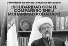 Alto a la política servil al sionismo y al imperio