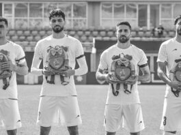 Selección iraní hace un emotivo homenaje a niños muertos en bombardeo