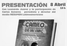Presentación del Libro sobre vida del comandante argentino en las FARC