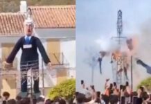 Ante las amenazas de Israel seguiremos quemando muñecos de Netanyahu y diciendo la verdad.