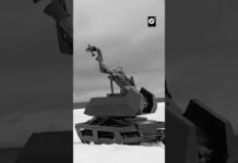 Rusia despliega robot de combate Kurier