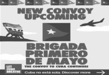 En Cuba convoy solidario europeo