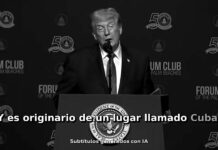 Trump amenaza con «tomar» Cuba usando un portaaviones a su regreso de Irán