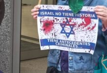 Somos antisionistas y no antisemitas. Condenamos el genocidio y el Holocausto.
