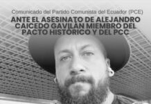 PCE: Ante el asesinato de Alejandro Caicedo Gavilán, miembro del Pacto Histórico y del PCC