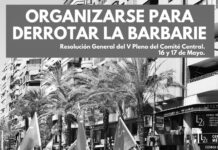 Organizarse para derrotar la barbarie