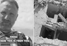 Periodista muestra parte italiana de un dron de Kiev que atacó a residencia estudiantil