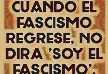 El fascismo no murió: vive, prospera y gobierna.