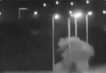 Momento en que la defensa antiaérea estadounidense fracasa en Kuwait al no poder derribar objetivos