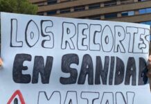 PONER EL DINERO POR ENCIMA DE LA SALUD ES VIOLENCIA. PUNTO.