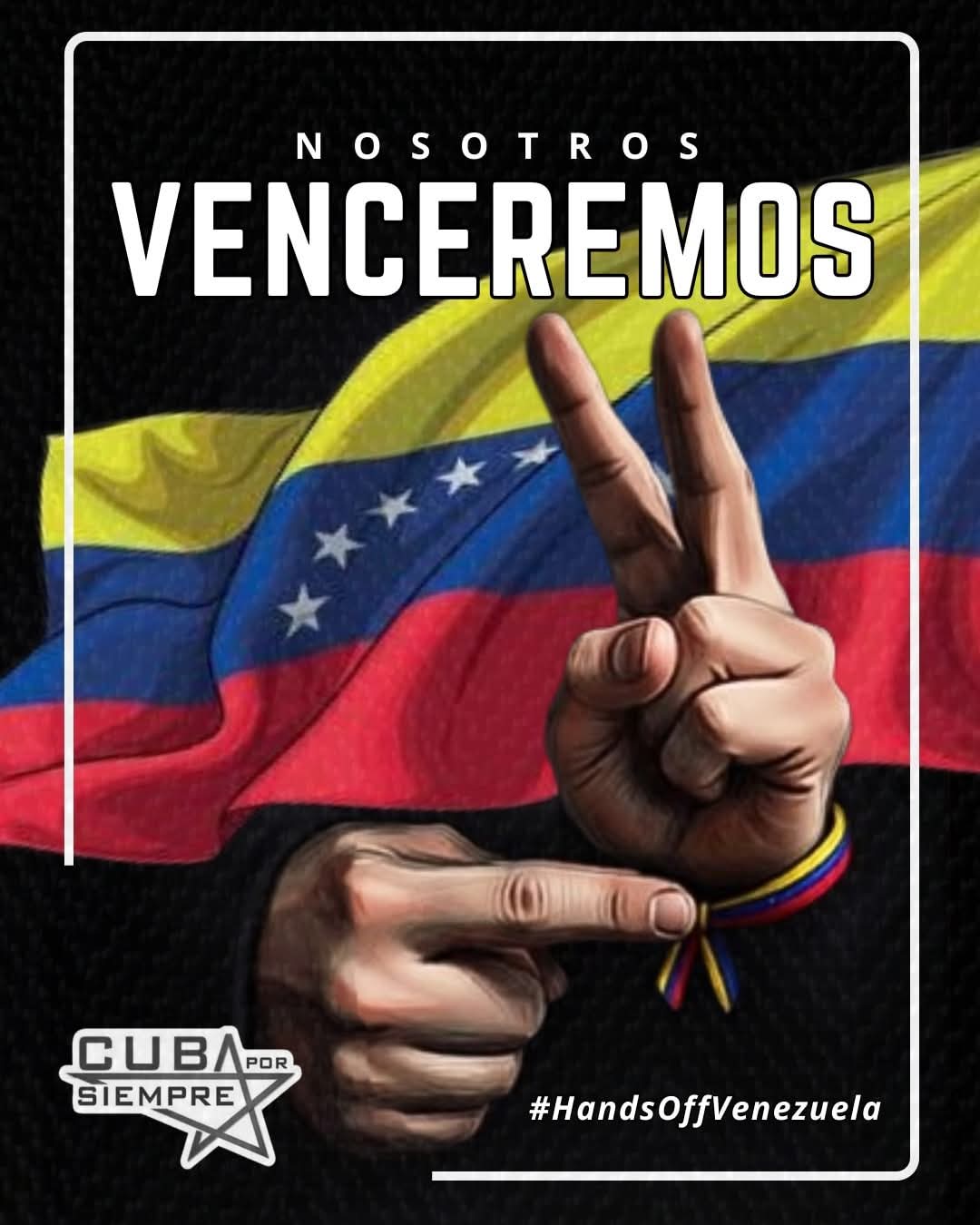 LA DEMOCRACIA EN VENEZUELA SERÁ BOLIVARIANA O NO SERÁ.