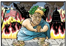 Donald Trump: el bufón del Imperio al servicio de la oligarquía.