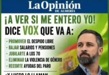 VOX: El insecticida de la clase trabajadora