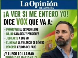 VOX: El insecticida de la clase trabajadora