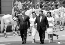 Ceremonia de bienvenida al camarada Xi Jinping