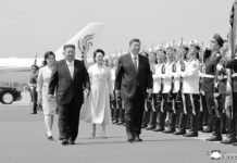 Parte de Pyongyang el camarada Xi Jinping