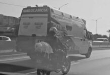 Ambulancias rusas, desplegadas en medio de las labores de rescate en Venezuela