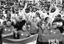 Marchan en Nicaragua en homenaje al comandante Julio Buitrago