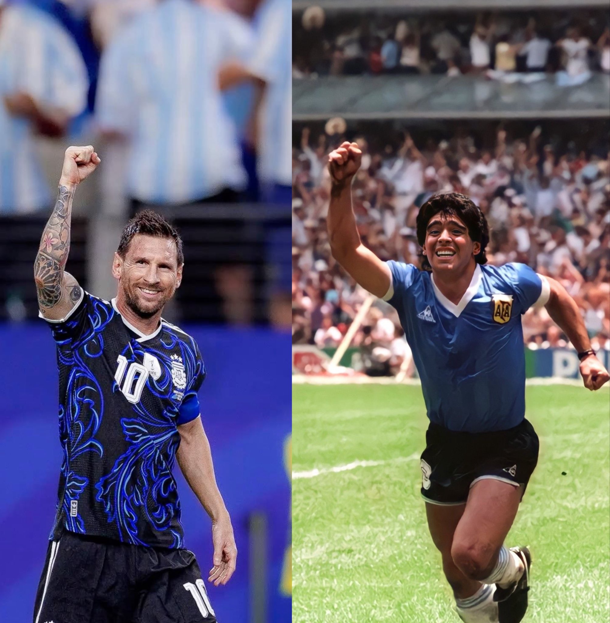 Messi non é Maradona