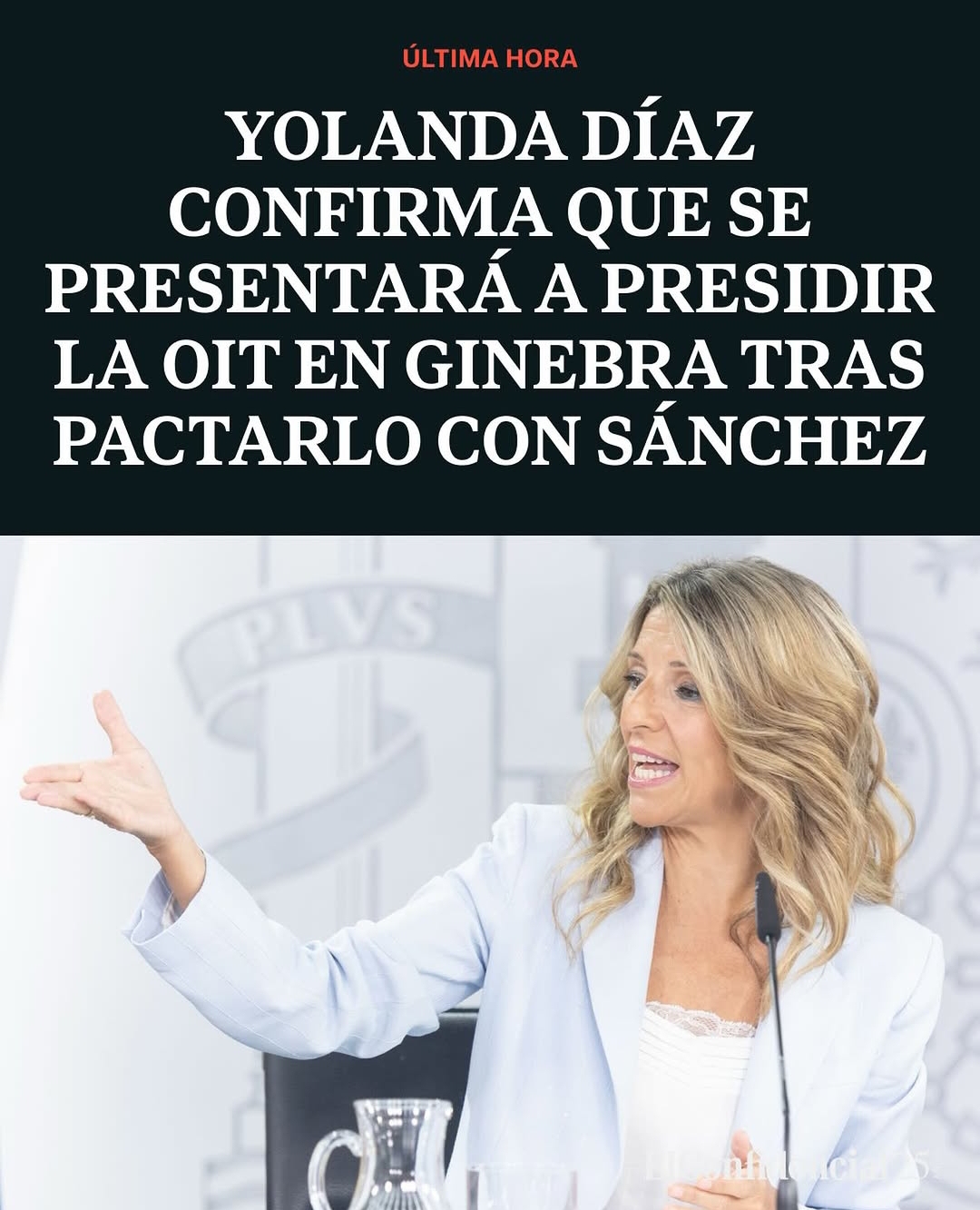La comedia de las alturas: Yolanda Díaz rumbo a Ginebra mientras el precariado sigue esperando