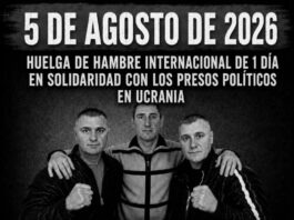 Día de huelga de hambre internacional en solidaridad con los presos políticos en Ucrania