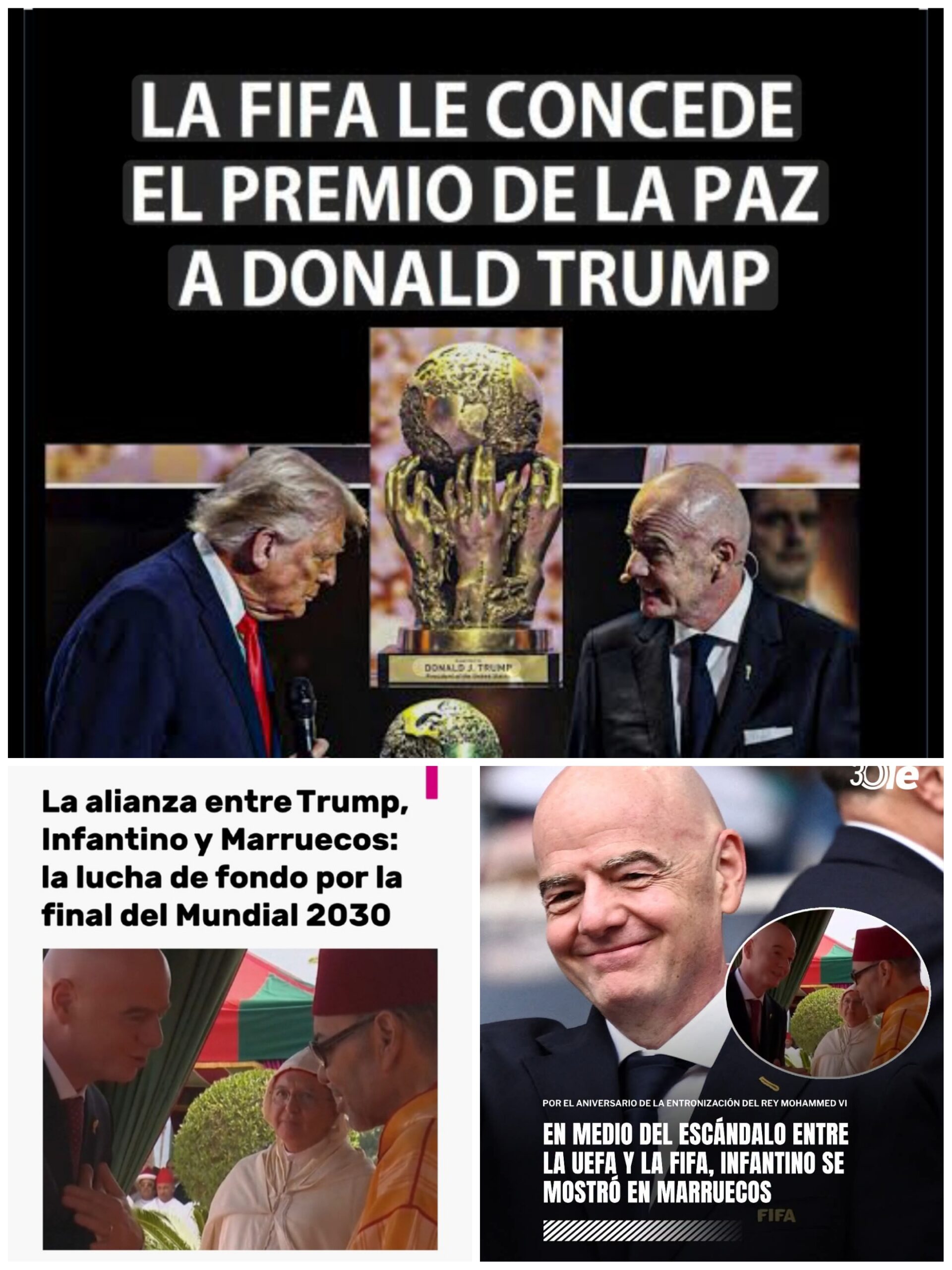 Marruecos no es un país homologable: por qué el Mundial 2030 y la FIFA de Infantino son un insulto al deporte.
